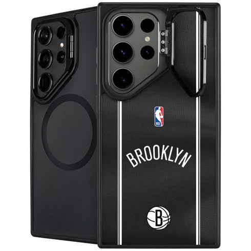 NBA Brooklyn Nets Jersey Galaxy S25 Ultra Kickstand Case
